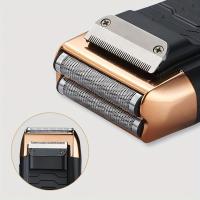 Maquinilla de afeitar eléctrica inalámbrica para hombres, afeitadora de aseo lavable, recargable por USB afeitadora recíproca, regalos para hombres - details 2