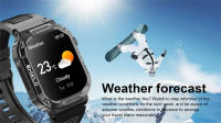2025 nuevo reloj inteligente militar para hombres impermeable al aire libre rastreador de actividad/deporte Monitor de salud 2,10 "BT llamada Smartwatch - details 19