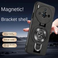 Para Nubia Z60s Pro funda de lujo armadura Magsafe mate anillo soporte contraportada para Nubia Z70 Ultra Z60 Ultra Z60s Pro carcasa a prueba de golpes - details 1