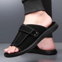 Sandalias de Deslizamiento de Cuero GUYISA para Verano Cómodas Ligeras Casuales - details 13