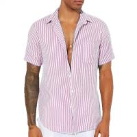 Nueva moda, nueva moda de camisa casual de manga corta para hombre - details 0