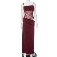 Nuevo Modelo Vestidos Elegantes con Recortes para Mujer, Sexy con Tirantes Finos, Vestido de Fiesta de Vacaciones con Parches, Verano 2025 sin Espalda - details 12