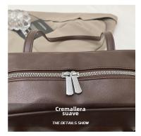 Bolso de hombro de moda Bolso Boston portátil Bolso de bolos para mujer Bolso de mano de gran capacidad para viajeros - details 2
