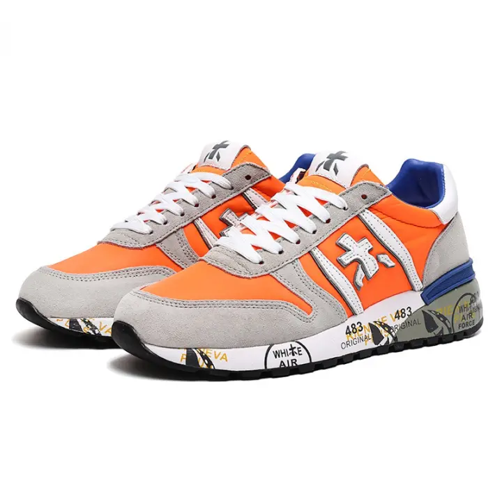 Zapatos de hombre, nuevos, de negocios, de moda, de tendencia, zapatos de arroz, zapatos de tabla, blancos y negros, mocasines - 1