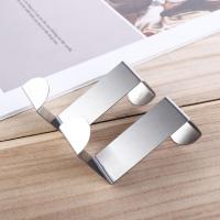 Durable práctico para cocina baño gabinete puerta organizador trasero sin perforaciones gancho para colgar ropa estante de almacenamiento gancho para llaves - details 13