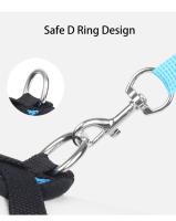 Arnés de malla para perros pequeños, tirantes para el pecho, transpirable, reflectante, antirotura, cuerda de plomo, ajustable - details 5