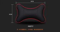 Almohada de Cuello para Coche BUNO Soporte de Cuero PU Almohada de Espalda Universal - details 1