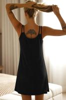 Primavera y verano 2025 nuevo producto vestido con tirantes moda estilo casual color sólido ropa de mujer - details 4
