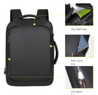 Mochila de viaje de gran capacidad para hombre, bolsa para ordenador portátil de negocios con carga USB, bolso personalizable para exteriores - details 31
