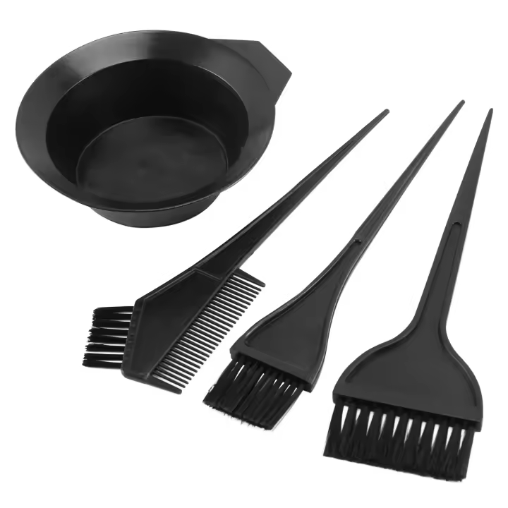Juego de Herramientas para Peluquería Peine y Cepillos para Colorear el Cabello - 1