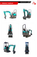 El precio de la nueva miniexcavadora es de 1000 kilogramos y una tonelada de excavadora. - details 3