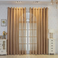 Cortinas translúcidas para sala de estar, persianas para dormitorio, cortinas, ventana con gafas, 2 piezas - details 1