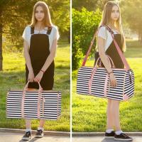 Traje plegable de las mujeres bolsa de viaje multifuncional de gran capacidad de gran PU bolsa de equipaje de mano - details 20