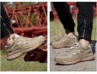 Zapatillas de seguridad para hombre, zapatos de trabajo ligeros, transpirables, antipinchazos, antideslizantes, indestructibles, Verano - details 15