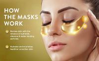 Máscara de Ojos con Polvo de Oro Crystal 24K para Cuidado de la Piel Eliminar Bolsas y Envejecimiento 25 Pares Herramientas de Cuidado de la Piel - details 2