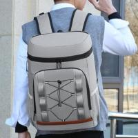 Bolsa nevera impermeable de gran capacidad, con aislamiento térmico para acampar al aire libre - details 0