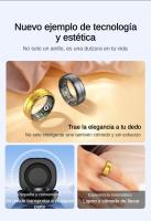Anillo Inteligente Rastreador de Fitness para Mujeres Hombres, Anillo de Fitness con Múltiples Modos Deportivos, Monitor de Ritmo Cardíaco, Oxígeno en Sangre y Sueño, Contador de Pasos y Calorías para Teléfonos Android iOS - details 1
