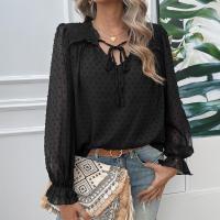 Camisa de manga larga para mujer, tops elegantes, moda de otoño - details 4