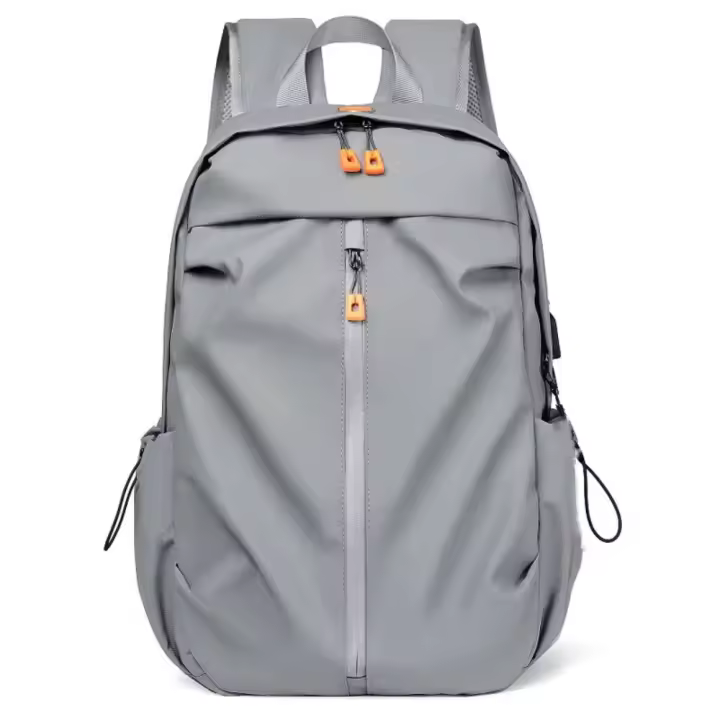 Mochila para ordenador de gran capacidad para hombre, bolsa para ordenador de negocios de ocio antisalpicaduras, interfaz USB, mochila de viaje de estilo Simple - 1