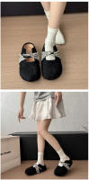 Zapatos Planos para Mujeres Versátiles de Moda Primavera-Otoño 2025 Estilo Mary Jane con Suela Redonda y Boca Poco Profunda - details 5