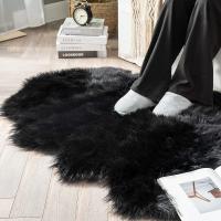Alfombra de Lana Suave para Dormitorio Sala de Estar Alfombra para Coche Sofá Silla Cojín Lavable Alfombra de Piso para Dormitorio - details 31