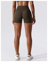 Pantalones Cortos Deportivos para Mujeres Leggings de Yoga de Cintura Alta Aprones de Entrenamiento de Gimnasio con Secado Rápido Material de Nylon Adecuados para Yoga y Elasticidad - details 50