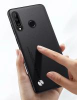 Funda de Lujo de Cuero PU para Huawei P30 Lite Cubierta Trasera Mate de Silicona a Prueba de Golpes - details 3