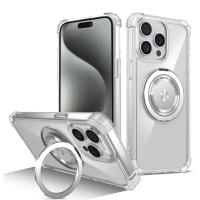 KEYSION-funda transparente para iPhone, carcasa con soporte de anillo magnético para iPhone 15 Pro Max, 15 Plus, 12, 13, 14 Pro Max - details 16