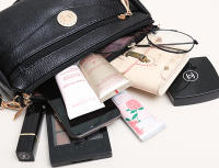Bolsos Bandolera para Mujeres de Cuero PU Bolsas de Mensajero Femininas con Múltiples Bolsillos Bolsa de Hombro para Damas Forma Cuadrada - details 19