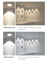 Bombilla LED de Ahorro de Energía Luz de Punto GU10 AC220V AC120V Reemplazo de Lámpara Halógena de 50W Iluminación y Decoración - details 3