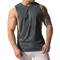 Camiseta sin mangas de gimnasio para hombre, chaleco deportivo de entrenamiento, cómodo, informal, a la moda, gran oferta, Verano - details 13