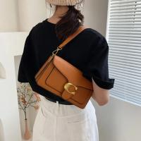 Bolso de mano para mujer con diseño de caviar, pequeño y cuadrado diagonal - details 2