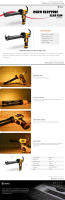 DEKO-Pistola eléctrica automática de pegamento, DEGG01, fusión en caliente, multifunción, costuras a presión, pegamento impermeable - details 0