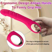 Empaque privado SEXY Dildo Vibrador G pot Estimulador Anal Clitorial con 10 Modos de Vibración de Empuje Juguete Sexual para Adultos para Parejas. - details 7