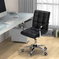 Silla de Oficina Giratoria con Ruedas Ajustable en Altura, Carga de 120Kg, Respaldar Marrón Claro - details 19