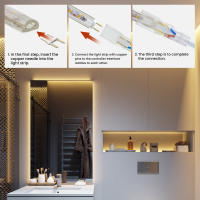 Tira de luces LED de 220V con enchufe europeo, lámpara de Exterior resistente al agua IP67, cinta azul, blanca y cálida, decoración, SMD 3014, 120Led/m - details 6