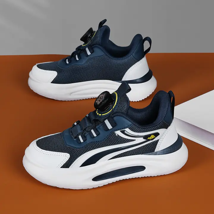Zapatillas de deporte de marca para niños, zapatos deportivos cómodos para correr al aire libre, zapatillas de gimnasio transpirables para niños, entrenadores antideslizantes - 1
