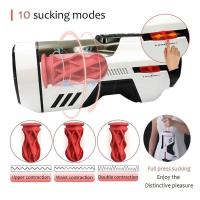 Embalaje privado Sexy 708pro masturbador masculino volante pistón calefacción Masturbateur Vagina Pussy vibrador automático hine juguetes sexuales para hombres - details 6
