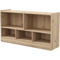Estantería Infantil con 5 Compartimentos Abiertos, Librería para Juguetes y Libros de Niños, Armario Bajo con Patas Antideslizantes, Estante para Exhibición (111 x 30 x 61,5 cm, Natural) - details 7