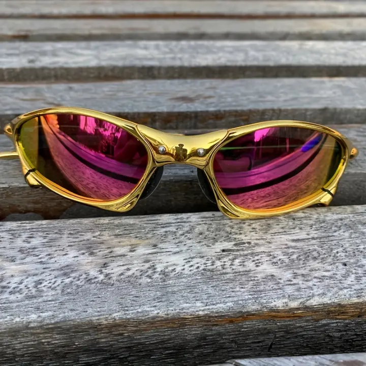 Gafas polarizadas con Montura metálica para ciclismo, pesca y deportes al aire libre - 1