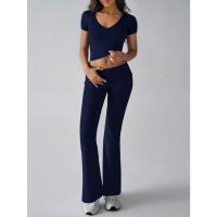 Conjunto Deportivo Casual para Mujer Primavera-Verano 2025 Camiseta de Manga Corta Pantalones Largos Conjunto de 2 Piezas - details 16