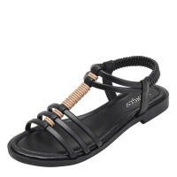 Sandalia 870-24 sandalias romanas 2025 verano nuevos zapatos de playa de viaje cómodos planos huecos - details 1
