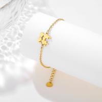 Pareja beso acero inoxidable pulsera hip hop - details 2