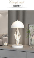 Lámparas de mesa de plumas de lujo ligero adornos de arte lámparas de Ambiente - details 5