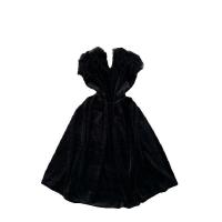 Vestido de fiesta de estilo navideño para mujer, diseño elegante de plumas, línea A - details 8