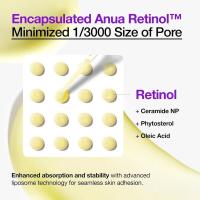 Anua Retinol Serum Antiedad, Piel texturizada |   0,11 % de retinol, 5 % de niacinamida, más de 20 ingredientes calmantes Suave para principiantes (30 ml - details 4