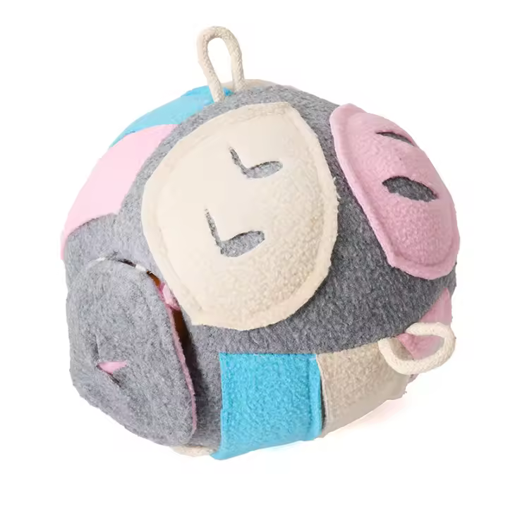 Juguetes para perros, descompresión educativa, colección de alimentos interactivos, pelota para olfatear, juguetes con sonido, comida lenta, suministros para mascotas - 1