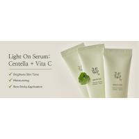 Light on serum, Centella Asiatica and Vitamin C Serum. Brighten and moisturize the skin.