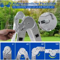 Escalera Telescópica de Aluminio Extensible, Antideslizante, Multiusos Carga de 150kg - details 56