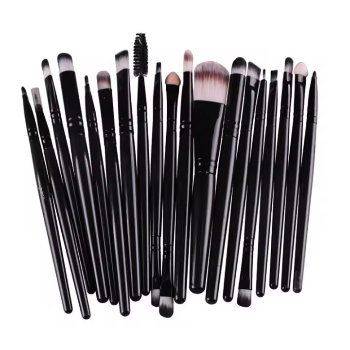 Juego de brochas de maquillaje profesional para mujer, juego de alta calidad, belleza, 20 unidades - 1
